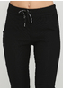 Черные демисезонные зауженные брюки New Collection
