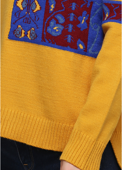 Желтый свитер N&P