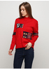Красный свитер N&P