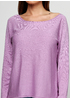 Сиреневый свитер джемпер Alpini Knitwear
