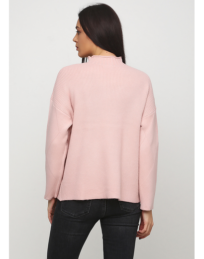 Розовый свитер Max long fashion