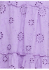 Фиолетовое кэжуал платье оверсайз, клеш Onlys однотонное