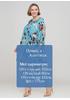 Блакитна кежуал сукня оверсайз Made in Italy з квітковим принтом