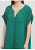 Зеленое кэжуал платье оверсайз Made in Italy однотонное