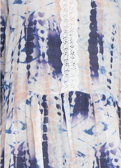 Женское демисезонное платье миди Miho's с орнаментом